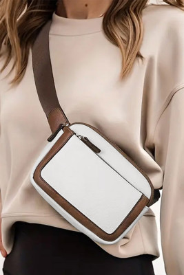 Adjustable Strap Mini PU Leather Crossbody Bag BH03957-1