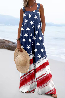 American Flag Casual Jumpsuits LC6412479-19