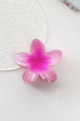 Blooming Frangipani Acrylic Hair Claw Clip BH041987-6