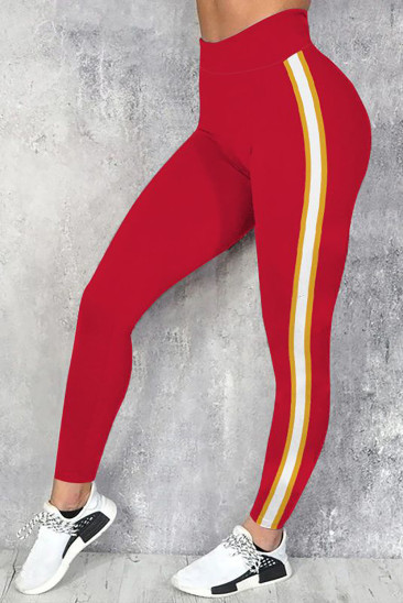 Stripe Graphic Casual Yoga Pants LC260323-P3