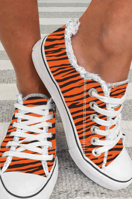 Tiger Stripes Daily Flat Canvas Shoes BH023475-P5014