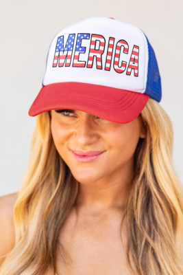 Independence Day American Flag Baseball Cap Outdoor Cap BH042492-22