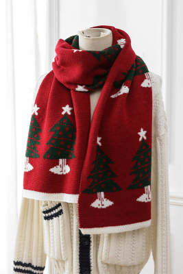 Christmas Snowflake Elk Scarves BH04096-3