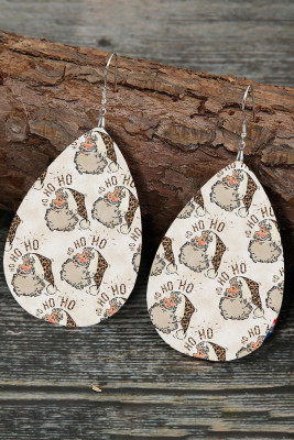 Santa Claus Hook Earrings BH013528-1