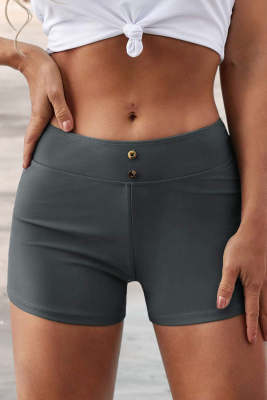 Waistband  Boy Shorts Swimsuit Bottom LC472023-11