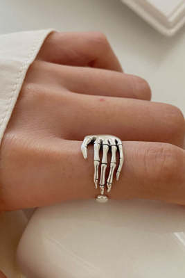 Soild Bone Claw Rings BH01164-13