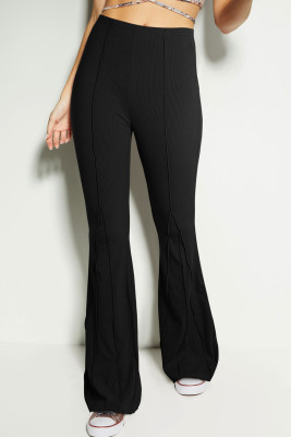 Flared Active Casual Work Active Bottoms LC265258-2