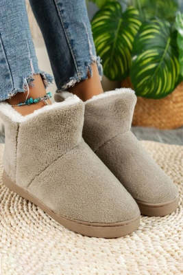 Minimalist Fuzzy Snowland Boots BH021286-16