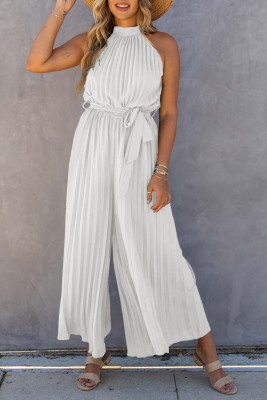Round Neck Shift Elegant Work Jumpsuits LC6411504-1