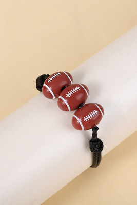 Woven American Football Bracelet BH012929-P1017