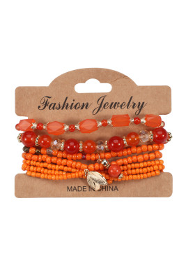 Orange Bracelets BH012939-P14