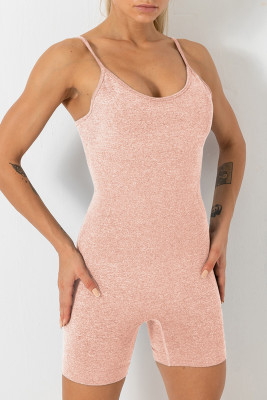 Seamless Sweat Absorbing Cami Yoga Jumpsuit LC2631133-10