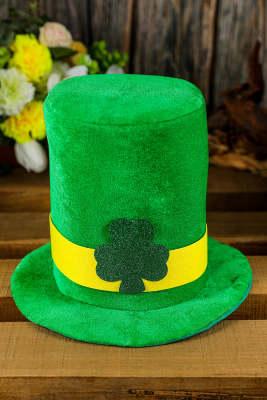 St. Patrick's Day Clover Green Hat BH041783-9