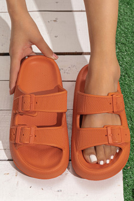 PVC Hollow Out Bucket Thick Soled Slippers BH021752-14