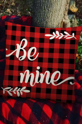 Be mine Buffalo Plaid Pillow Case LC06230-3