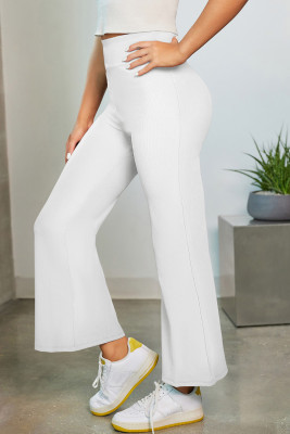 High Waist Tummy Control Active Flare Pants LC265193-1