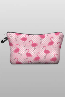 Flamingo Wallet Coin Purse Cosmetic Bag BH03278-10