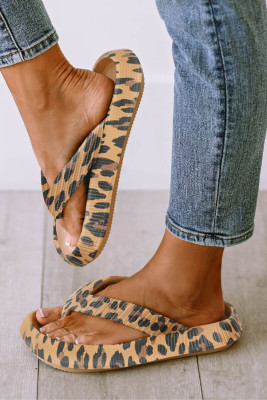Print Thick Sole Flip Flops BH022478-20