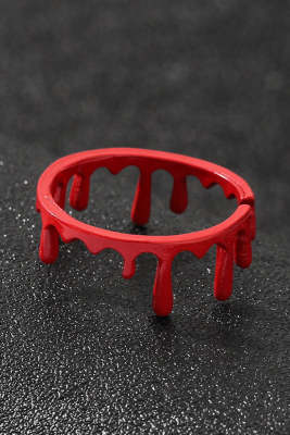 Halloween horror vampire bleeding open ring BH01713-3