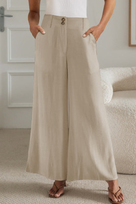 Smoke Gray HARRY LINEN PANTS - BEIGE LC7712452-P7016