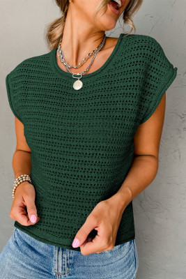 Blackish Green [Z Supply] Quincey Sweater Top-Moon Grey LC277137-P309