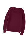 EVALESS Womens Sweaters Casual Long Sleeve Crewneck Cable Knit Lightweight Oversized Crochet Sweater Pullover Tops