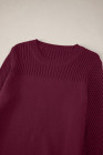 EVALESS Womens Sweaters Casual Long Sleeve Crewneck Cable Knit Lightweight Oversized Crochet Sweater Pullover Tops