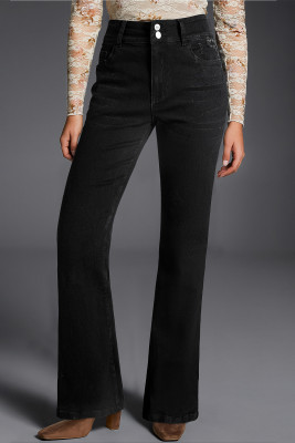 EVALESS Womens Flare Bell Bottom Jeans High Waisted Wide Leg Bootcut Jeans Stretchy Denim Pants LC7875887-P2