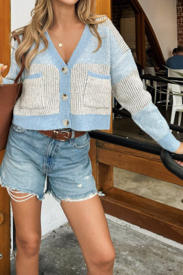 Beau Blue cardigan sweater LC2542811-P804