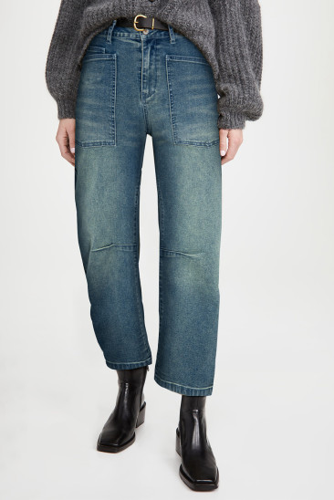 EVALESS Women‘s Baggy High Waisted Jeans Casual Wide Leg Boyfriend Stretchy Loose Fit Denim Zimbaplatinum Ankle Jeans Pants 2025 Fashion Womenswear Outfits MNFW7874985-P704