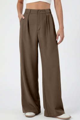 EVALESS Womens Wide Leg Dress Pants 2026 Business Casual Work Palazzo Pant High Waisted Office Trousers LC7714296-P1117