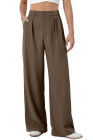 EVALESS Womens Wide Leg Dress Pants 2026 Business Casual Work Palazzo Pant High Waisted Office Trousers