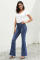 Sky Blue Distressed Bell Bottom Denim Pants