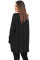 Black Oversized Cozy up Knit Sweater