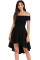 Black All The Rage Skater Dress