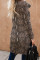 Snake Print Long Cardigan