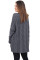 Gray Oversized Cozy up Knit Sweater