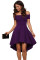 Purple All The Rage Skater Dress