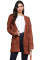 Red Pebble Beach Textured Cardigan