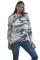 Khaki Green Digital Camo Print Sweatshirt