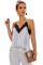 Stripe Love Bites Lace Cami Tank