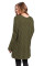 Army Green Oversized Cozy up Knit Sweater