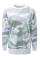 Green Digital Camo Print Sweatshirt