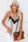 Stripe Love Bites Lace Cami Tank