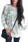 Green Digital Camo Print Sweatshirt