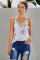White Love Bites Lace Cami Tank