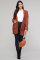 Red Pebble Beach Textured Cardigan