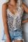 Multicolor Love Bites Lace Cami Tank