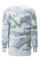 Green Digital Camo Print Sweatshirt