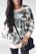 Khaki Green Digital Camo Print Sweatshirt